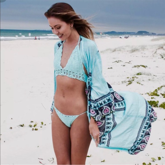 🎉HP🎉 Kimono/Festival/Beach/Boho/Cover Up/Resort - Picture 2 of 8